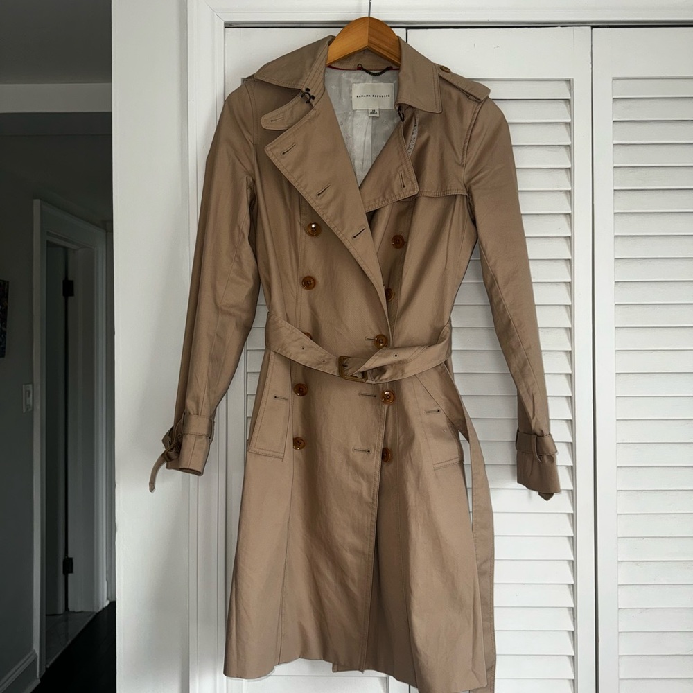 Lovely trenchcoat.